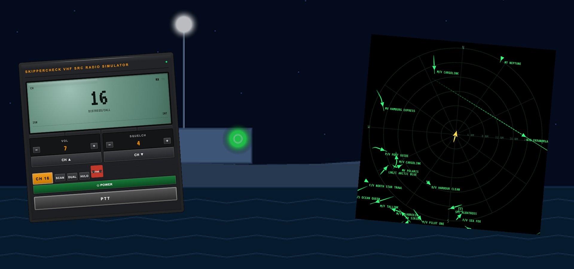 Online Marine Simulator — COLREG/AIS Bridge & VHF SRC Radio Training ...